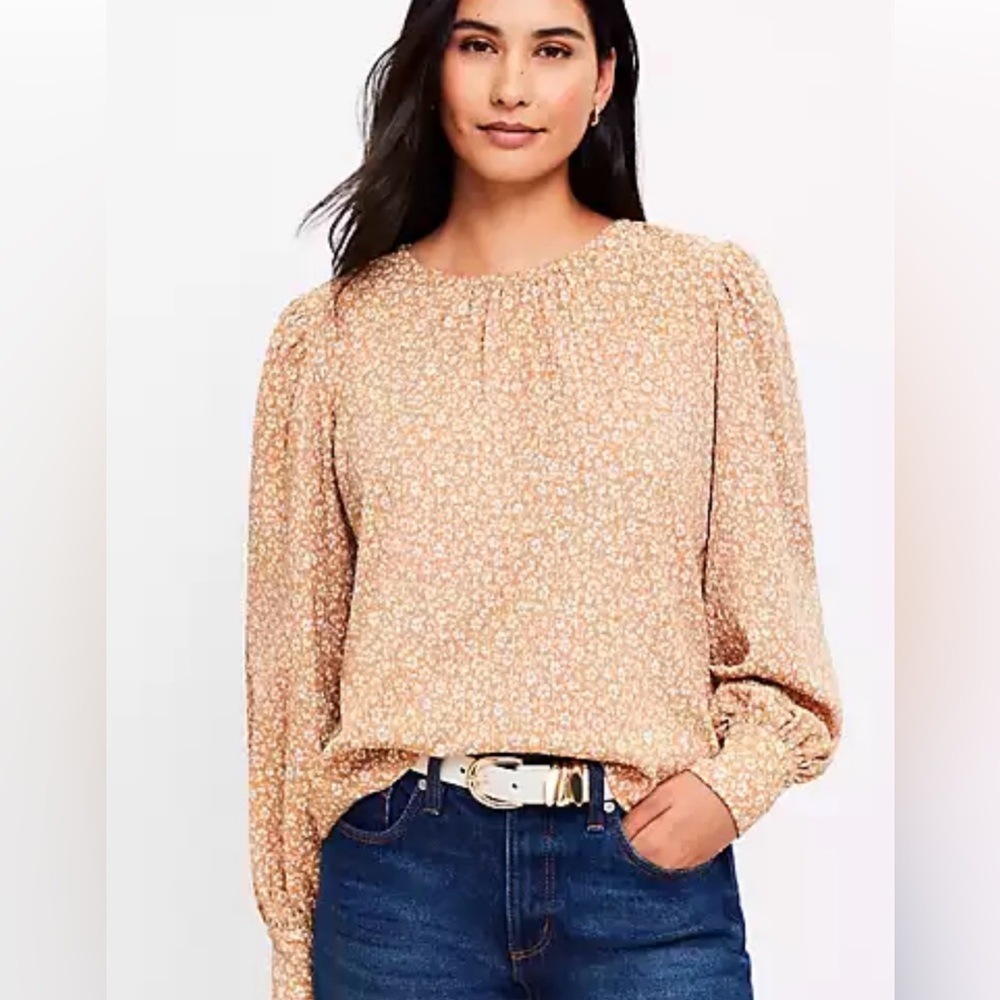Loft top worn once